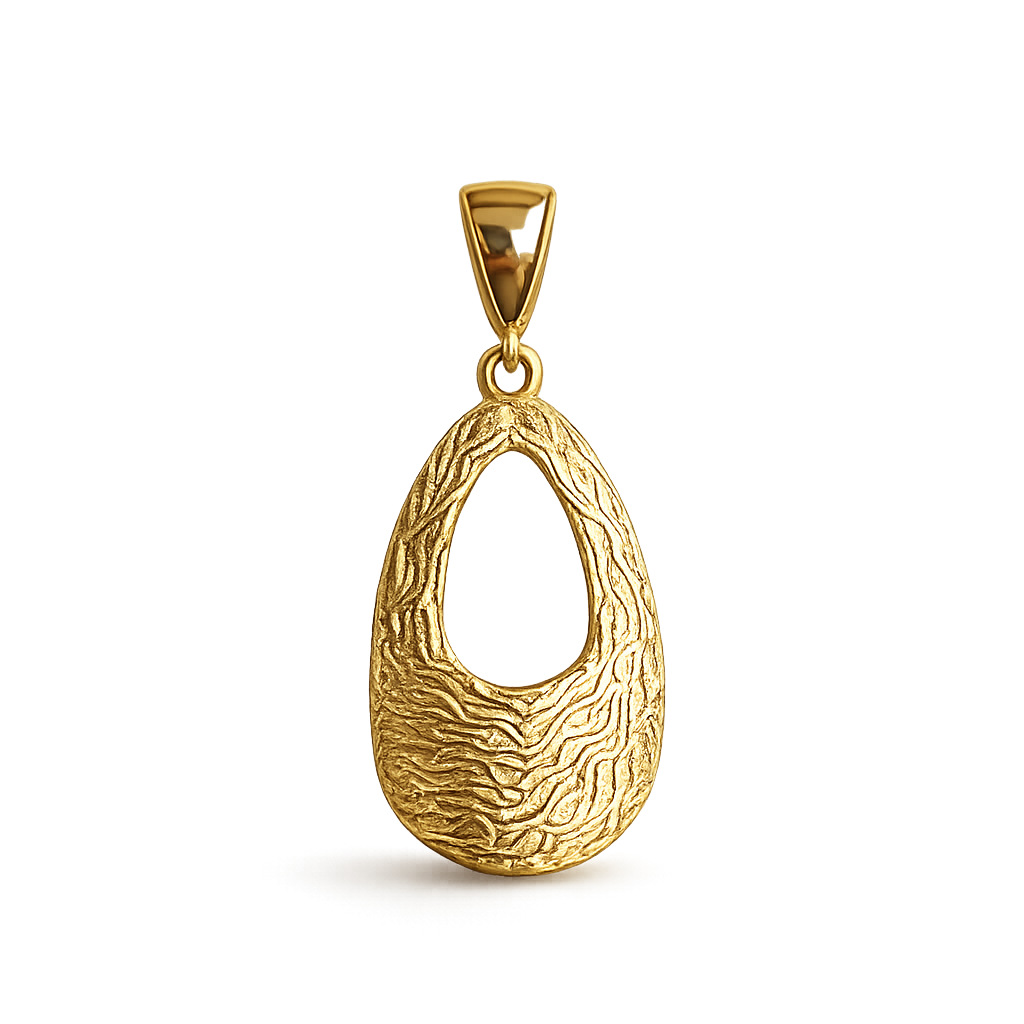 Aegean Wave Gold Pendant
